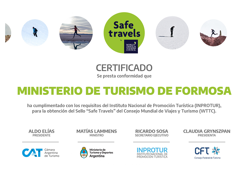 Formosa fue posicionada como destino turístico seguro
