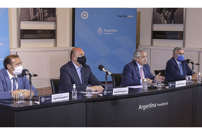El Presidente destacó las políticas acertadas de la Provincia frente al COVID-19
