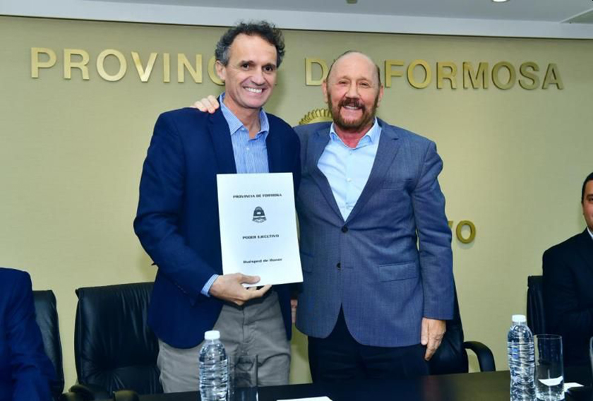 El Presidente gestionará el financiamiento en China de los dos acueductos formoseños