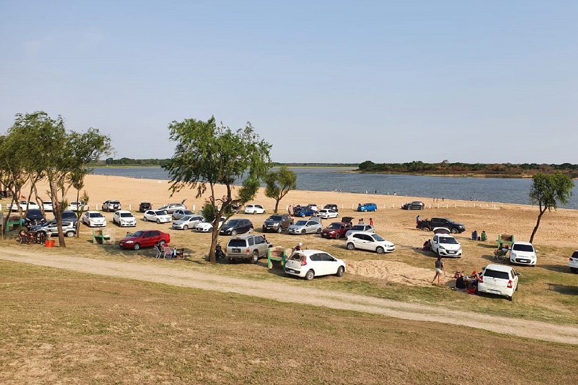 Más de 3 mil personas visitaron Laguna Oca este Lunes