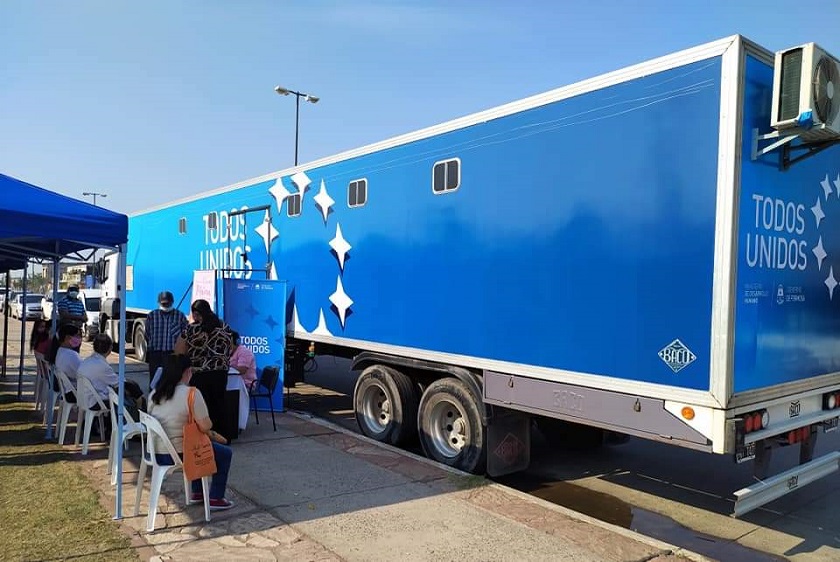 Camión Sanitario: Se realizaron más de 200 estudios en Laguna Blanca