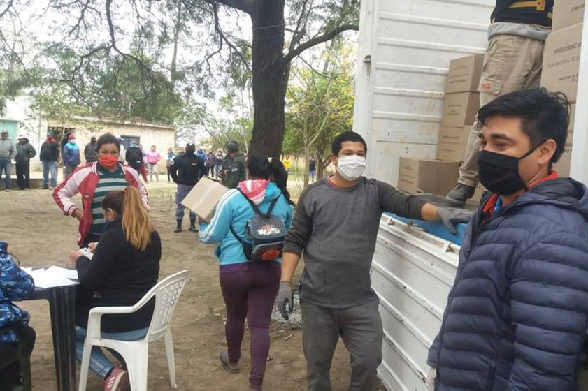 Este viernes culmina la entrega de cajas alimentarias modalidad aborigen
