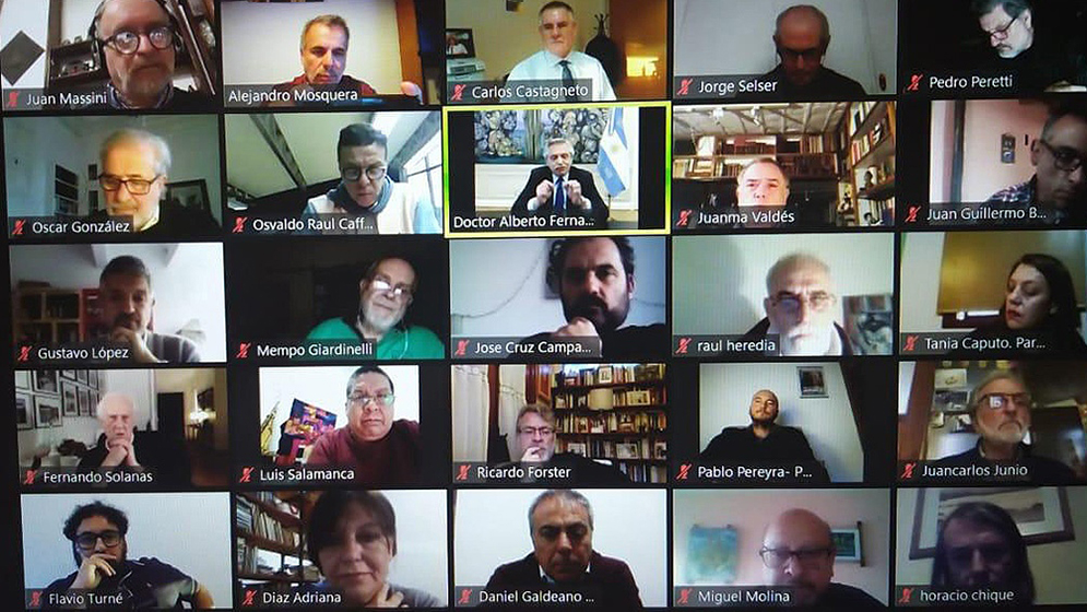El Partido Intransigente participó del encuentro virtual organizado por el Consejo de Asesores de la Presidencia, bajo el título «Para pensar el Frente de Todos»