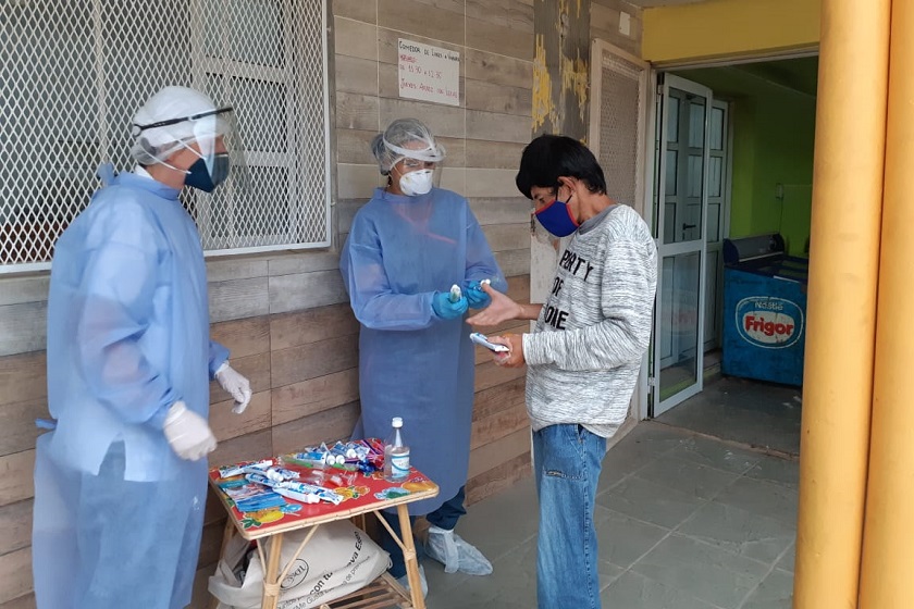 Promueven la buena salud bucal en los comedores solidarios