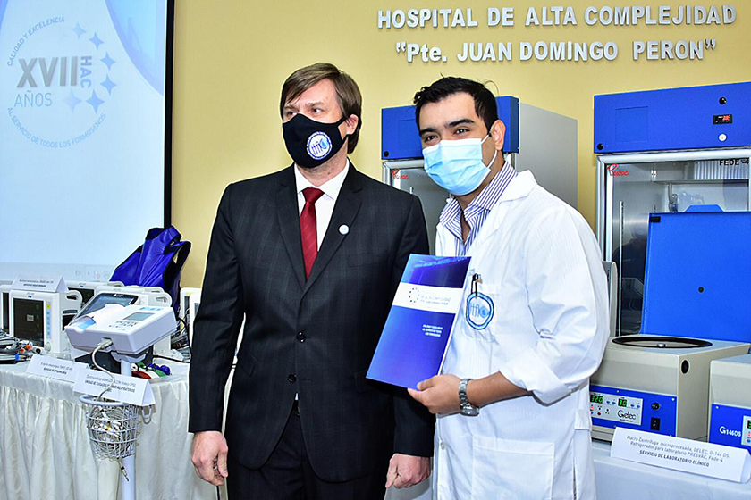 El HAC cumplió 17 años y entregó nuevos elementos para reforzar la red sanitaria de la provincia