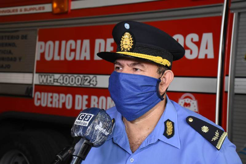 “Estamos en una situación de emergencia”, advirtió el jefe del Cuerpo de Bomberos