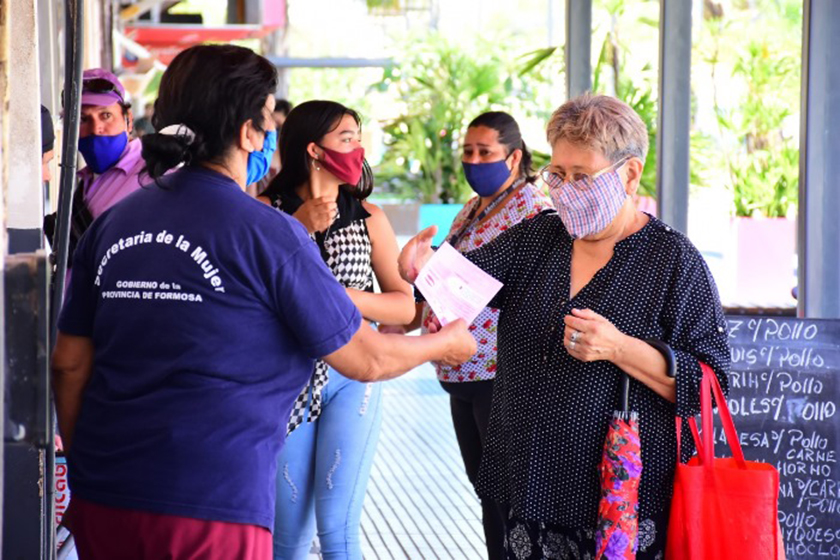 Importante tarea de concientización de la Secretaría de la Mujer en prevención del cáncer de mama