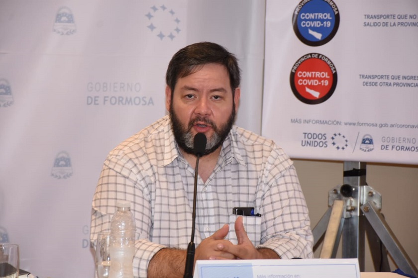 Bibolini brindó el parte sobre estado de salud de pacientes internados con Coronavirus