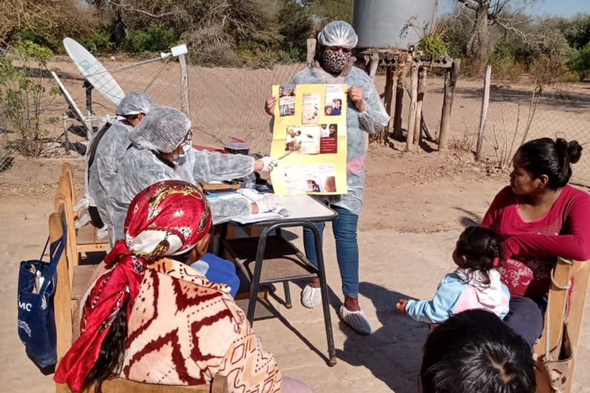Vecinos de La Rinconada reforzaron el aprendizaje para la prevención del Chagas