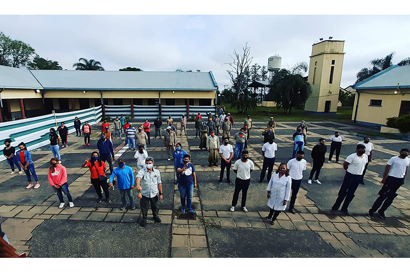 Coronavirus: Todo listo en Riacho He-Hé para alojar a 140 personas