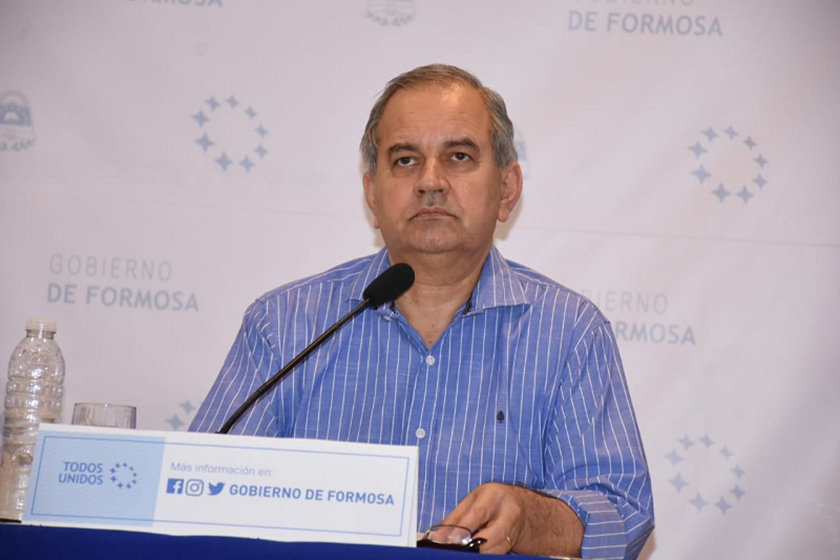 Gómez brindó un informe de la situación epidemiológica mundial