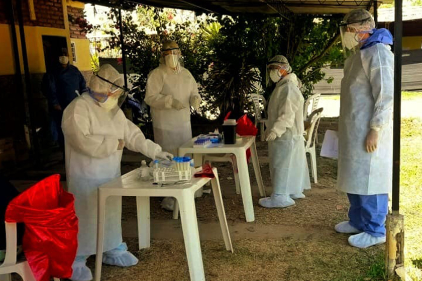Benítez felicitó al pueblo de General Belgrano por estar “a la altura de las circunstancias” ante el contexto de pandemia