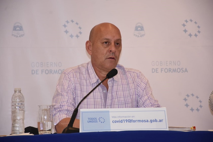 Mario Romero Bruno analizó la particular situación epidemiológica de Clorinda