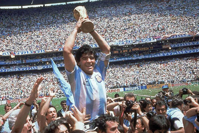 Gildo Insfrán despidió a Maradona