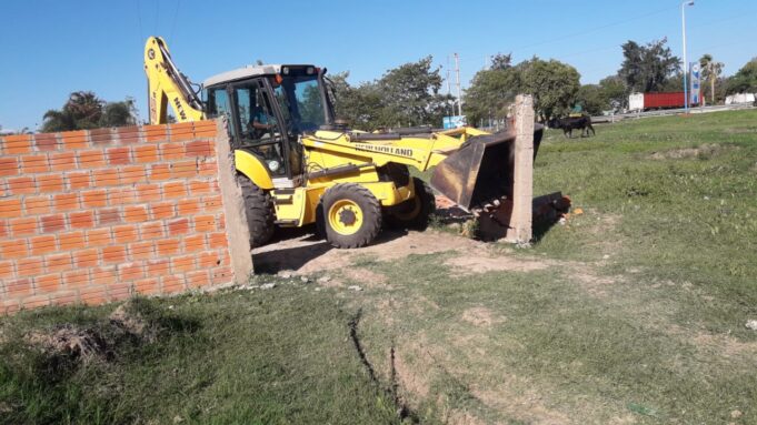 Vialidad Provincial recuperó terrenos otorgados irregularmente por el exintendente Zaragoza