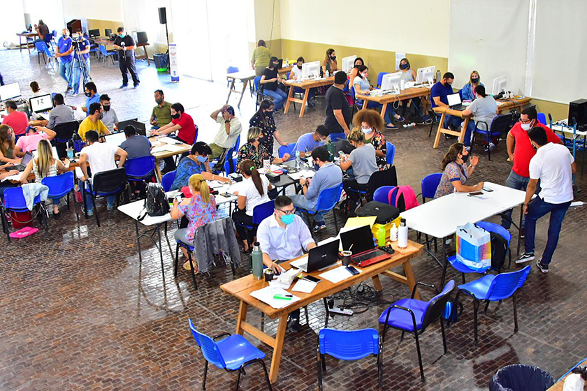 Avanza el trabajo de voluntarios para el Ingreso Ordenado y Administrado