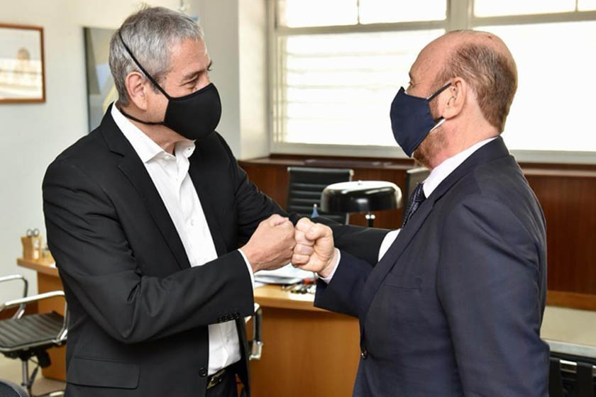 Insfrán se reunió con el Ministro de Hábitat de la Nación
