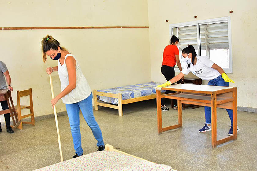 Voluntarios: “Una y mil veces elegimos el amor y trabajar por todos los formoseños y las formoseñas”