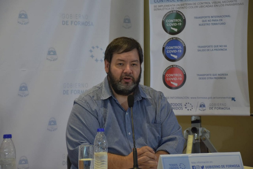COVID-19 en Formosa: Un paciente con cuadro moderado