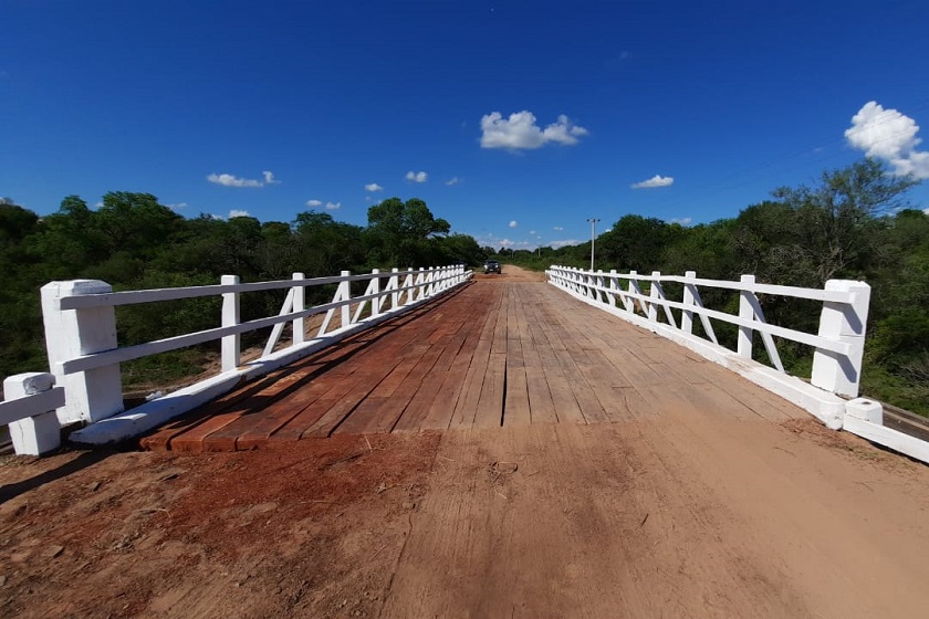 Ruta 27: Culminó el reacondicionamiento integral del puente sobre riacho El Salado