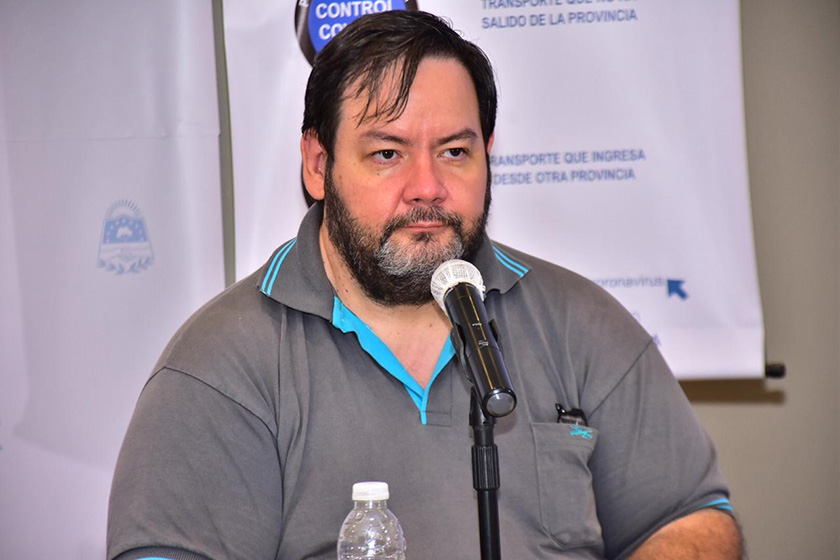 Bibolini informó el estado de los pacientes con COVID internados en terapia intensiva