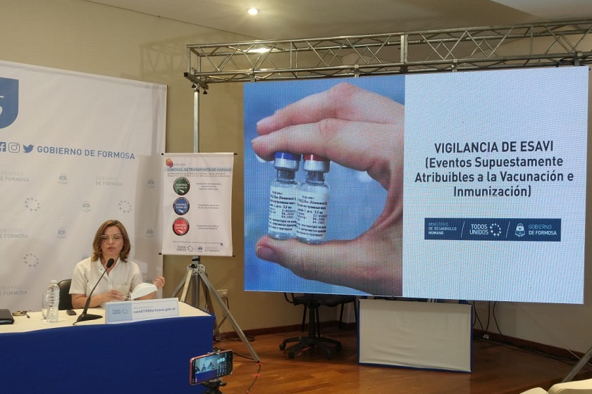 Sólo el 5% de las vacunas aplicadas manifestaron eventos adversos leves