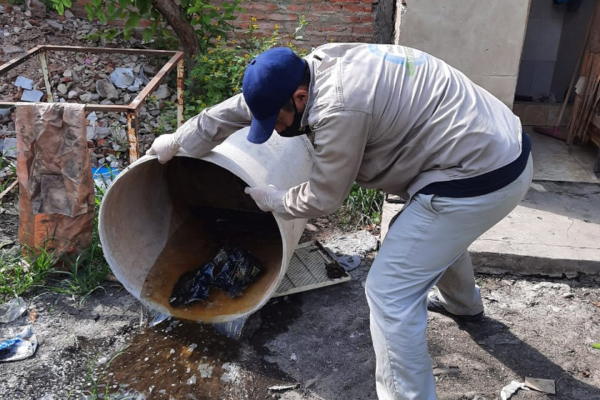 Instan al compromiso de los vecinos para prevenir el dengue