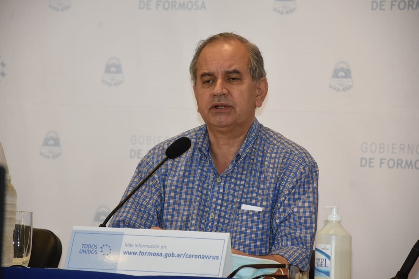 Gómez reiteró cómo se obtienen resultados de hisopados