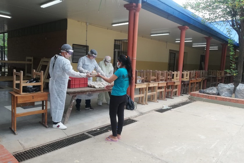 El Hospital de El Chorro realiza dos controles diarios a los pacientes asintomáticos de coronavirus
