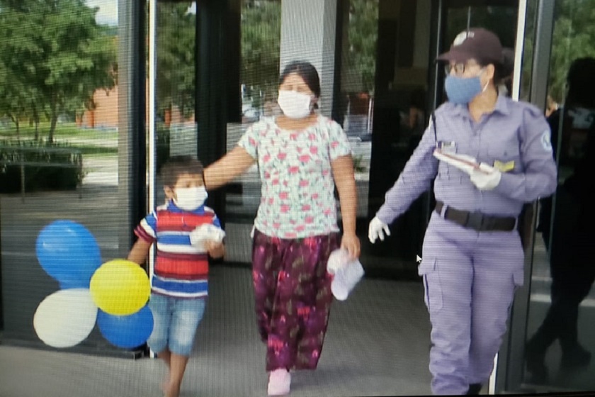 Doce personas fueron dadas de alta del Hospital Interdistrital de Contingencia COVID-19