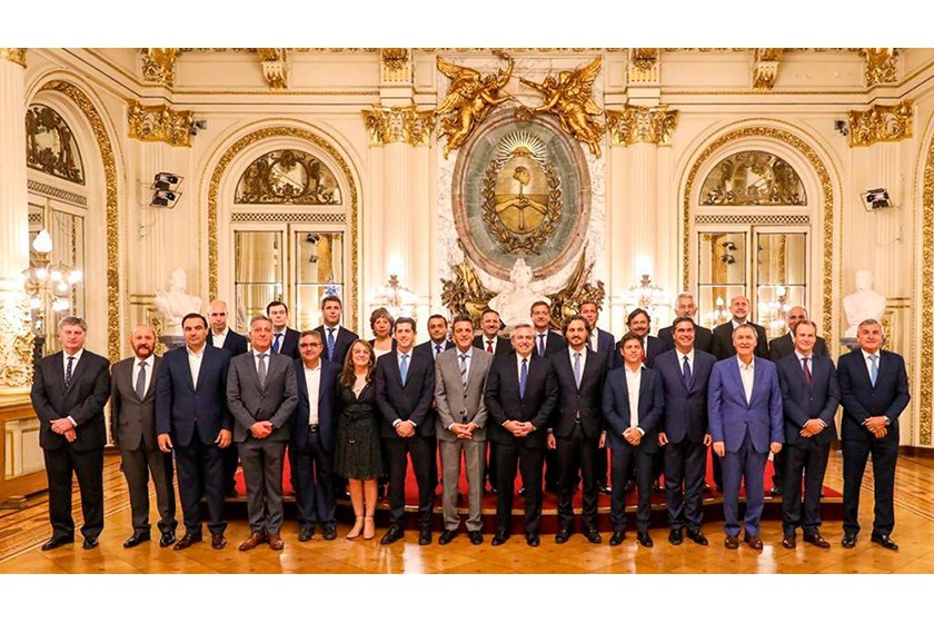 Los gobernadores del Norte Grande se reúnen el miércoles con el Presidente