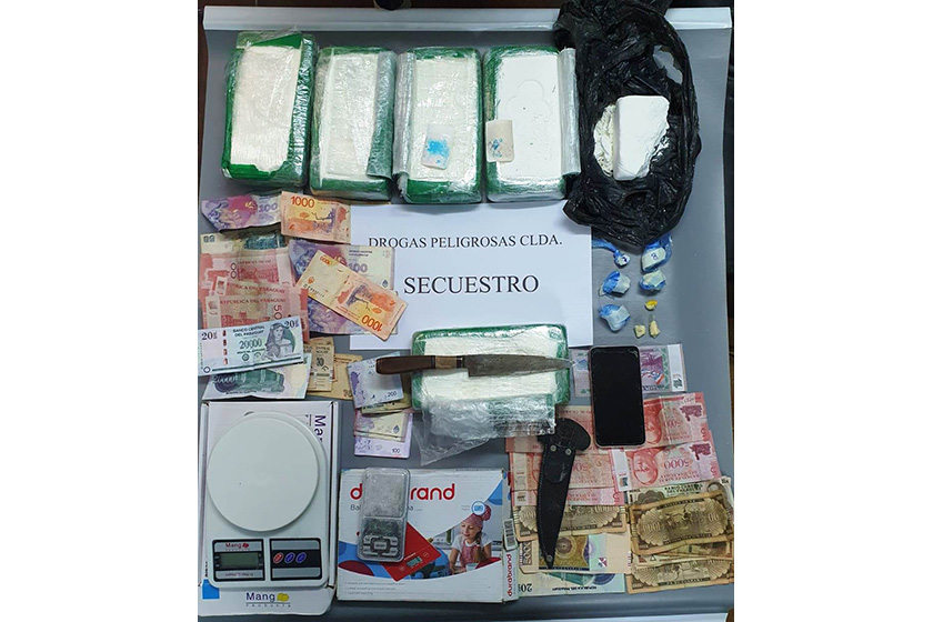 Clorinda: Drogas Peligrosas desarticuló dos centros de distribución y secuestró cocaína valuada en $12 millones