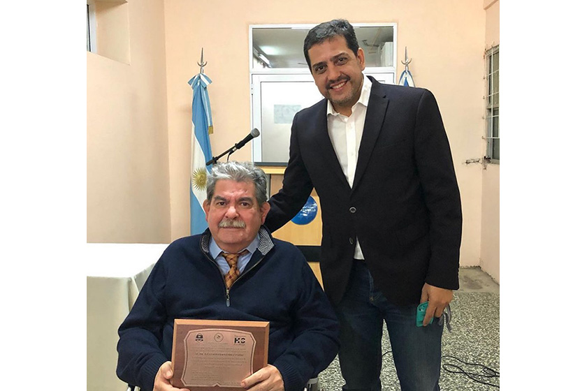 Gildo Insfrán lamentó la desaparición física de Gustavo Fernández Patri