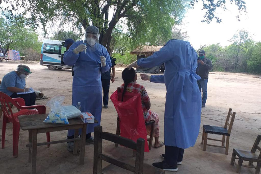 Formosa: Se diagnosticaron 54 casos positivos de Coronavirus en siete localidades