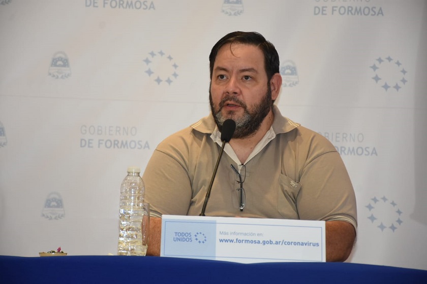 112 personas cursan activamente la infección por coronavirus en Formosa