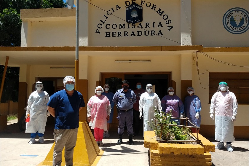 Siguen los testeos permanentes al personal policial de distintos puntos de la provincia