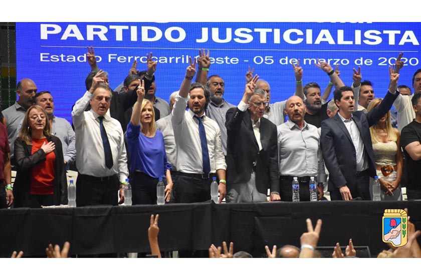 El Partido Justicialista culminó la elección interna y se oficializó la lista Unidad y Federalismo