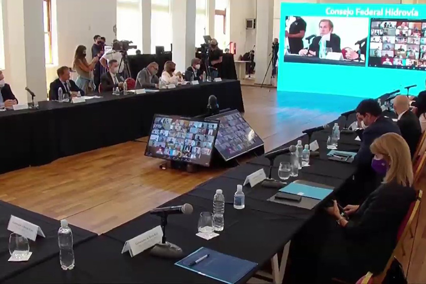 Formosa participó de la primera reunión del Consejo Federal Hidrovía