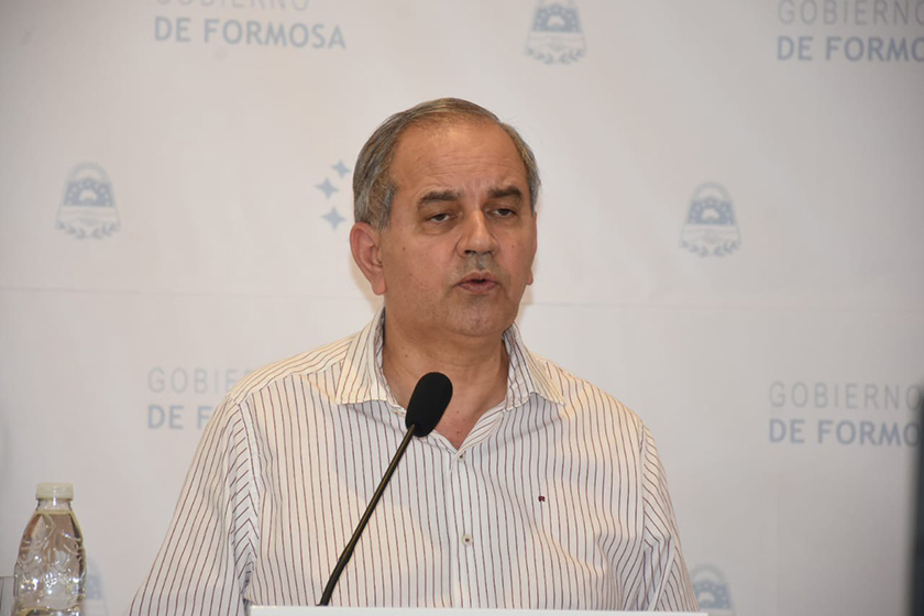 Gómez pidió a la comunidad formoseña “acompañar las medidas sanitarias” de la provincia