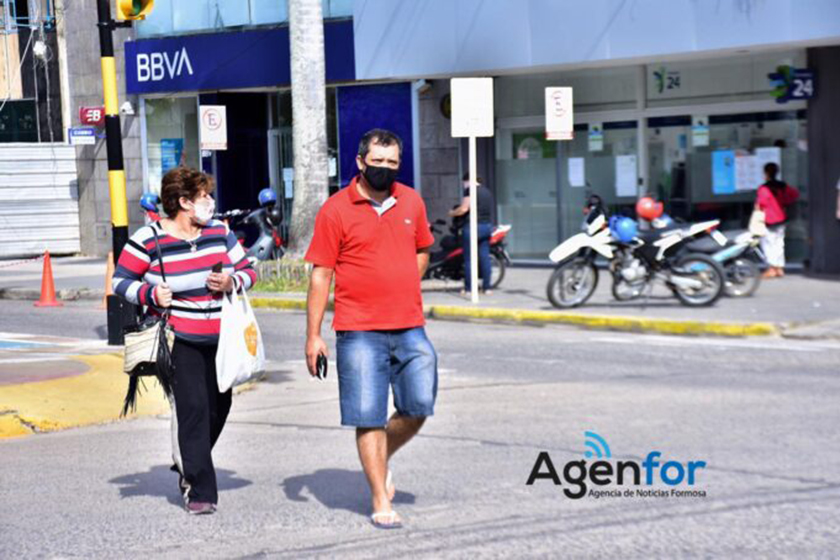 En los últimos cinco días, Formosa Capital registró cincuenta casos nuevos de COVID 19