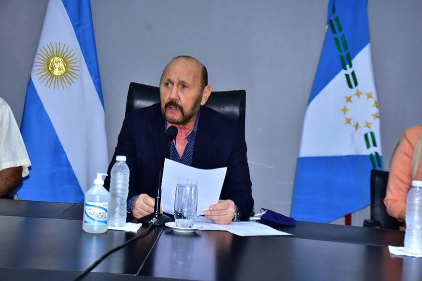 “Estoy muy conforme con la campaña de vacunación”, subrayó el gobernador Insfrán