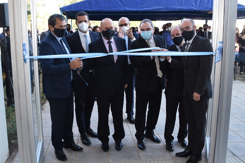 El gobernador Insfrán inauguró el nuevo edificio de Tribunales en Las Lomitas