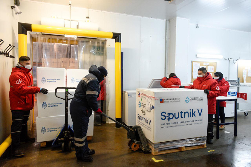 Formosa recibió 5.400 nuevas dosis de vacuna Sputnik V