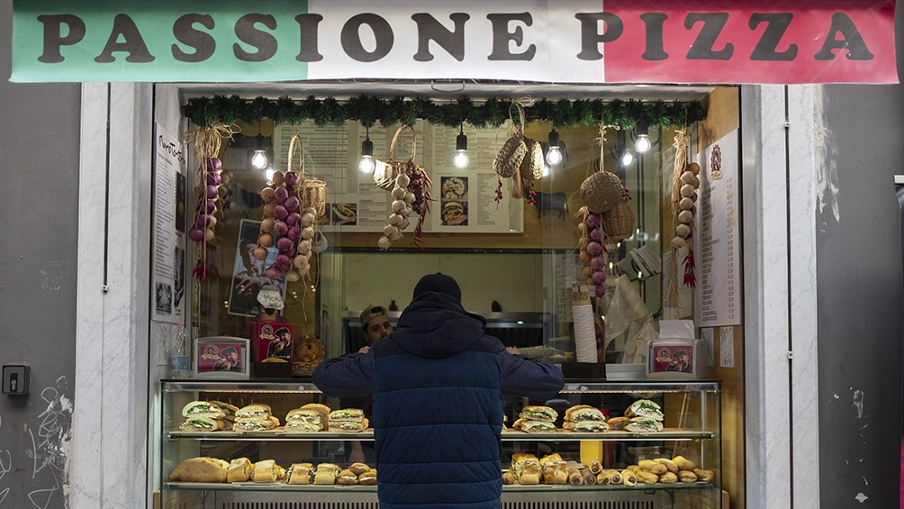 Italia perdió 1,5 millones de puestos de trabajo en el comercio por la pandemia