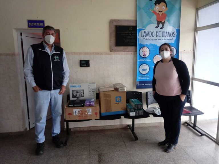 Se entregaron insumos y elementos para el hospital de Ibarreta