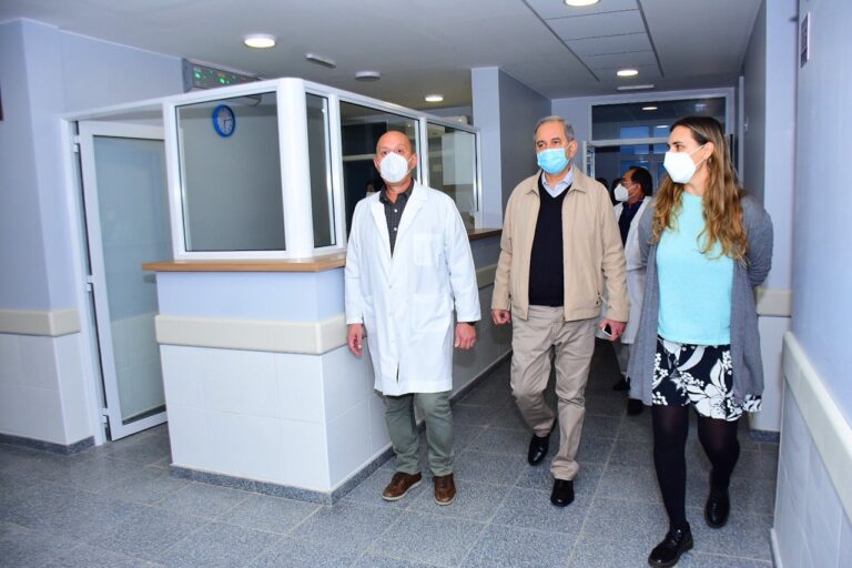 Habilitaron nuevo sector de internación exclusivo para pacientes COVID-19 en Hospital Central