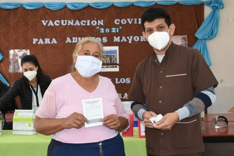 Con la vacunación en el oeste, Formosa terminó de inocular con la primera dosis a los adultos mayores de 60 años
