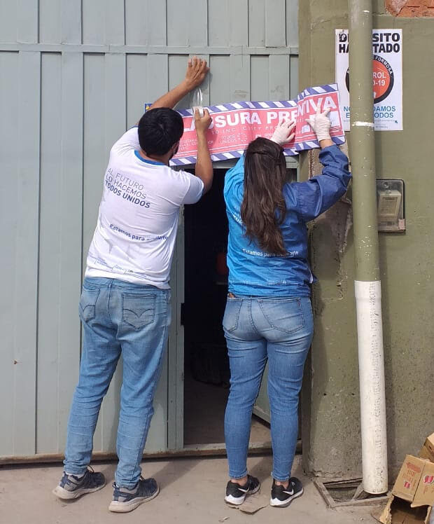 Clausuraron distribuidora que disponía para la venta mercadería en mal estado