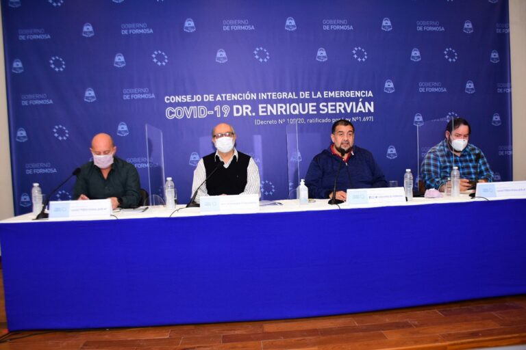 Parte diario: Diez fallecimientos y 857 casos nuevos de COVID 19 en Formosa