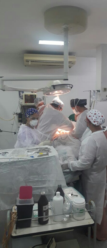 Intervención quirúrgica conjunta en el hospital de Pirané suma cuidados paliativos a una paciente oncológica